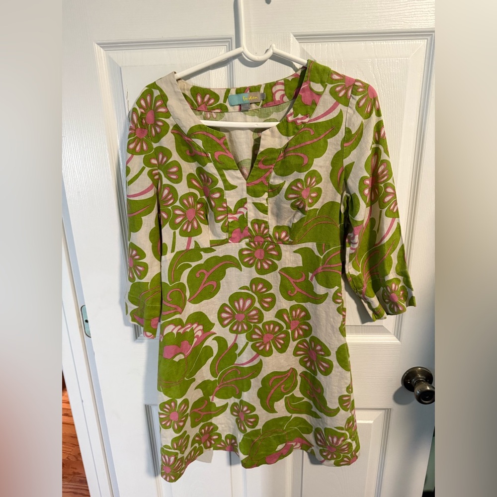 Biden linen mini dress UK10/US6